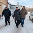 Глава Междуреченского муниципального округа проверил уборку городских кровель и придомовых территорий - Междуреченский городской округ
