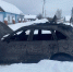 Пострадавший в результате пожара автомобиль - Кондинский район